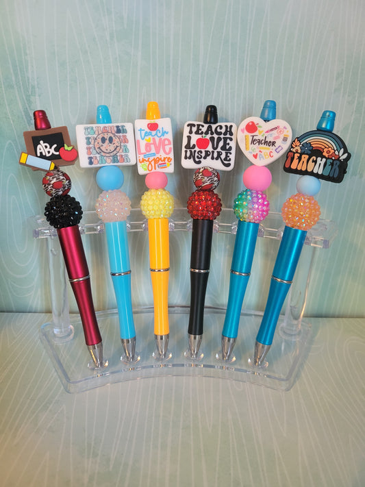 Teacher Beaded Pens