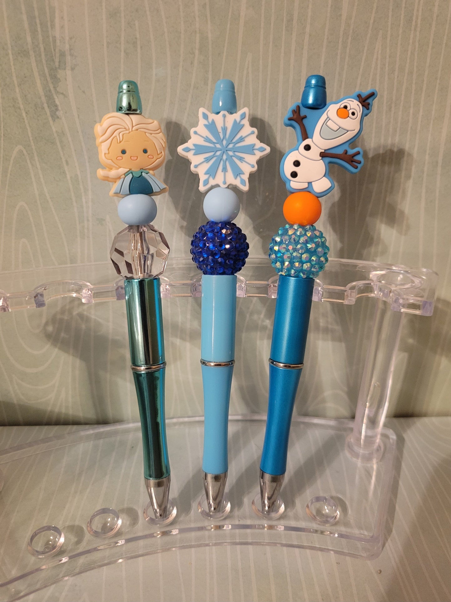 Frozen Beaded Pens