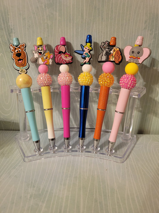 Character Beaded Pens