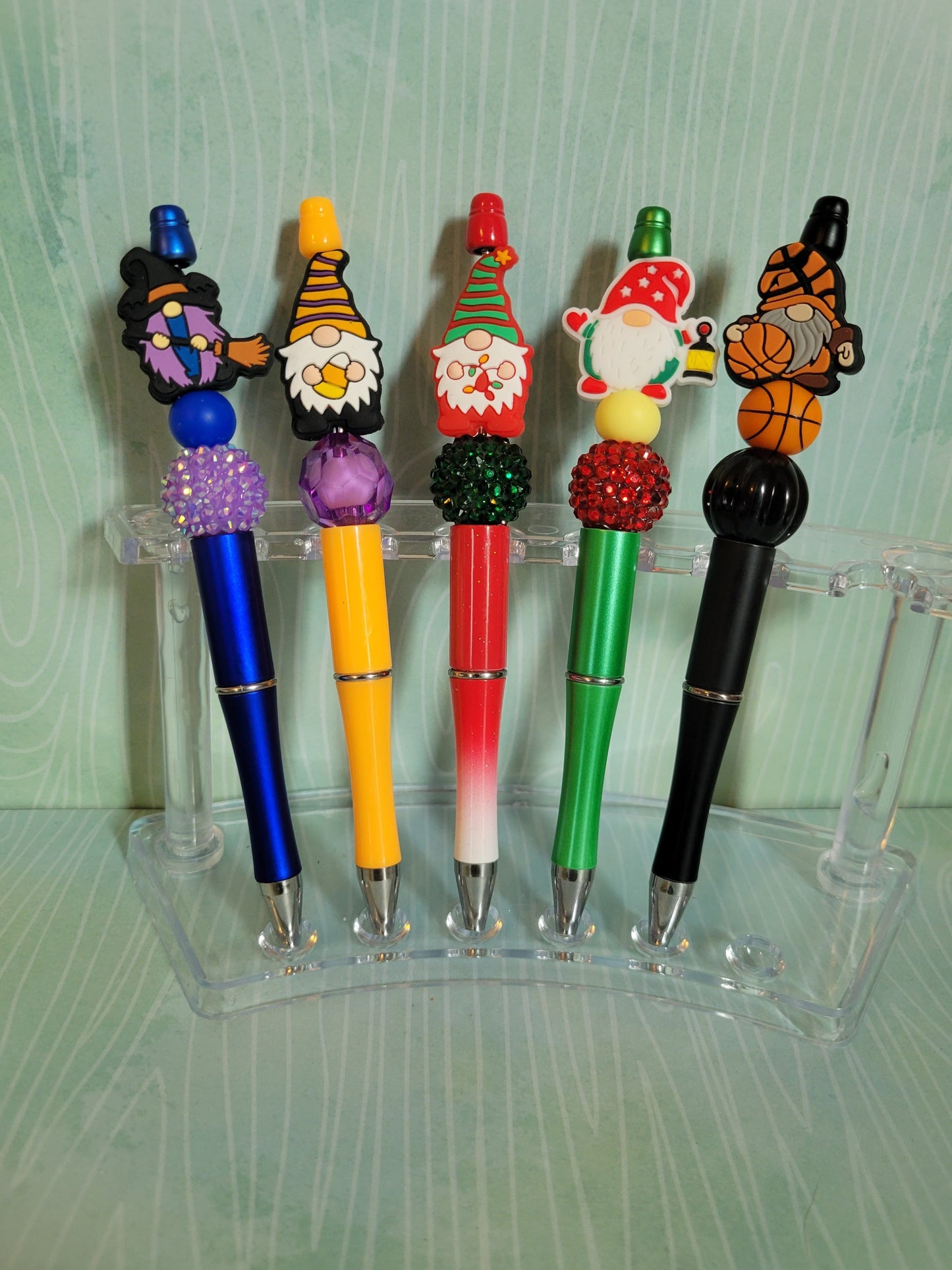 Gnome Beaded Pens