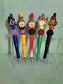 Gnome Beaded Pens