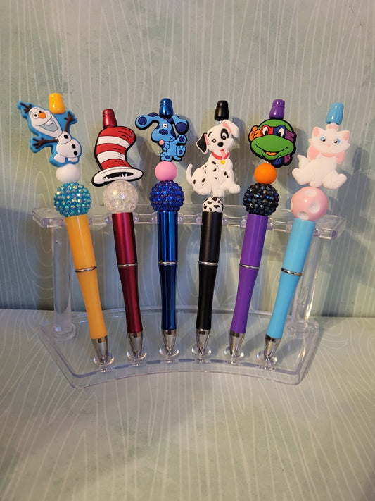 Character Beaded Pens