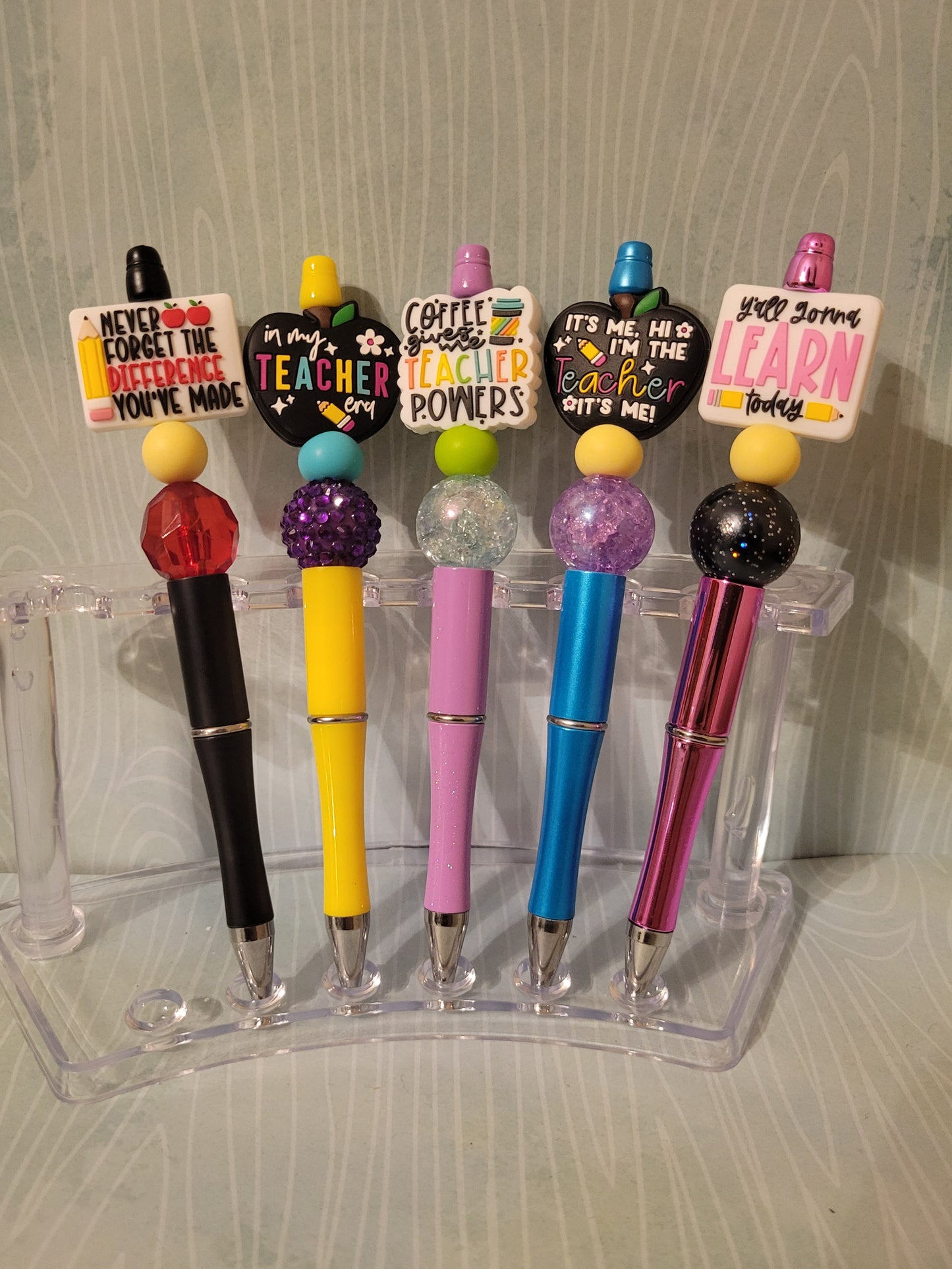 Teacher Beaded Pens