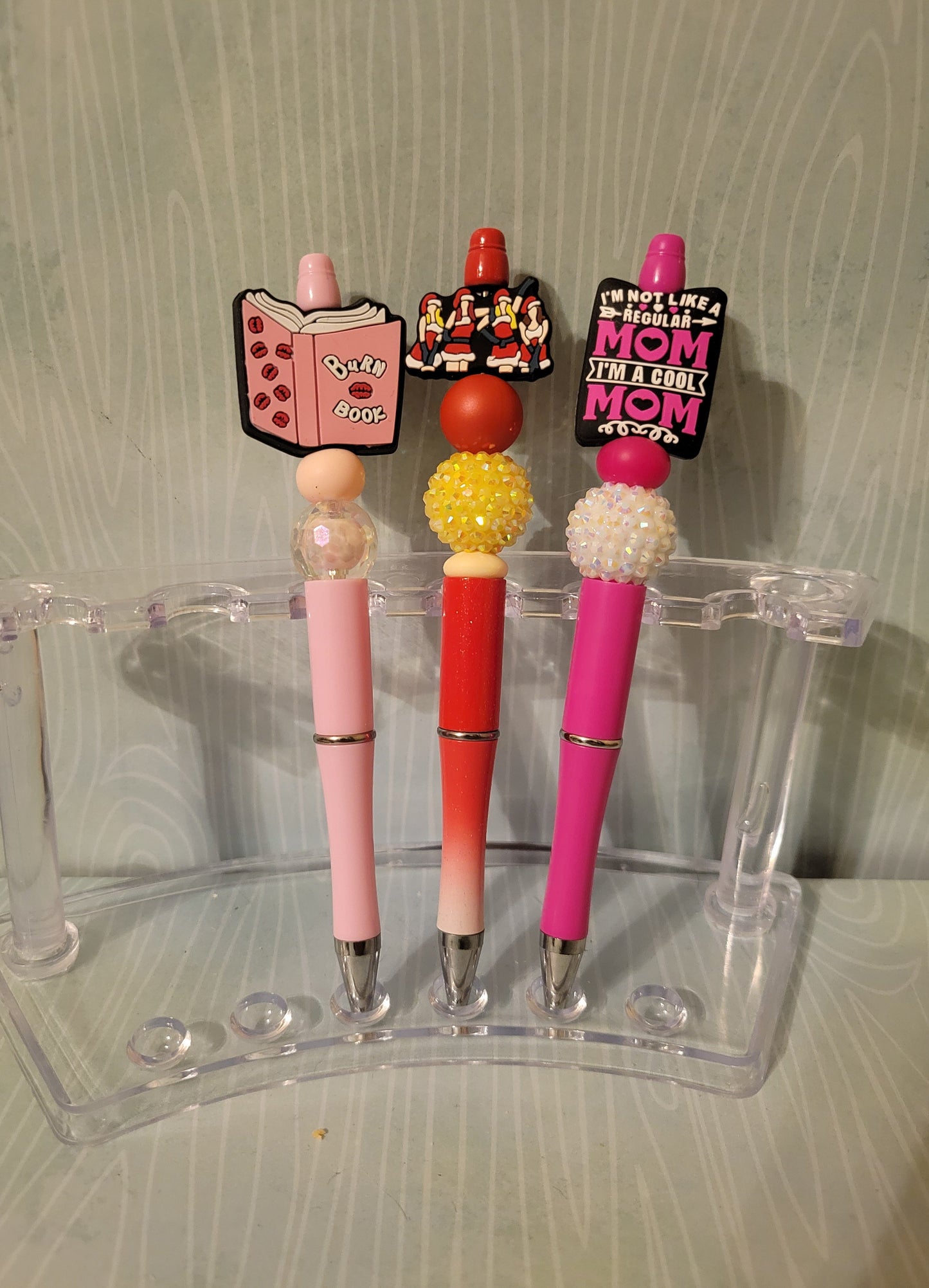 Mean Beaded Pens