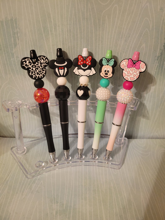 Mouse Beaded Pens