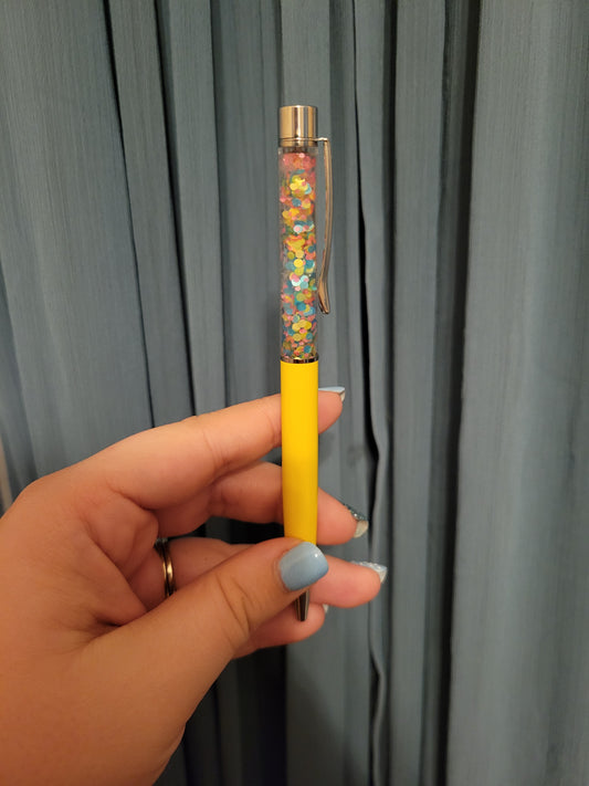 Confetti Lava Lamp Pen