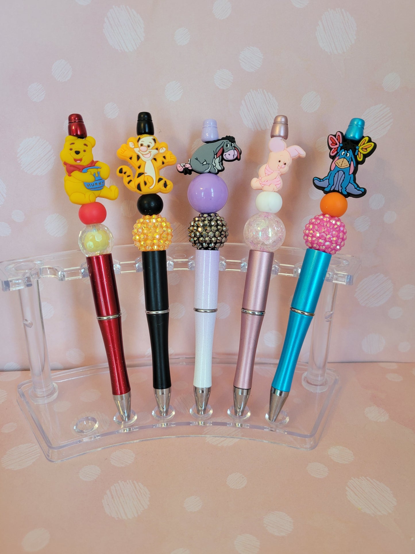 Pooh and Friends Beaded Pens