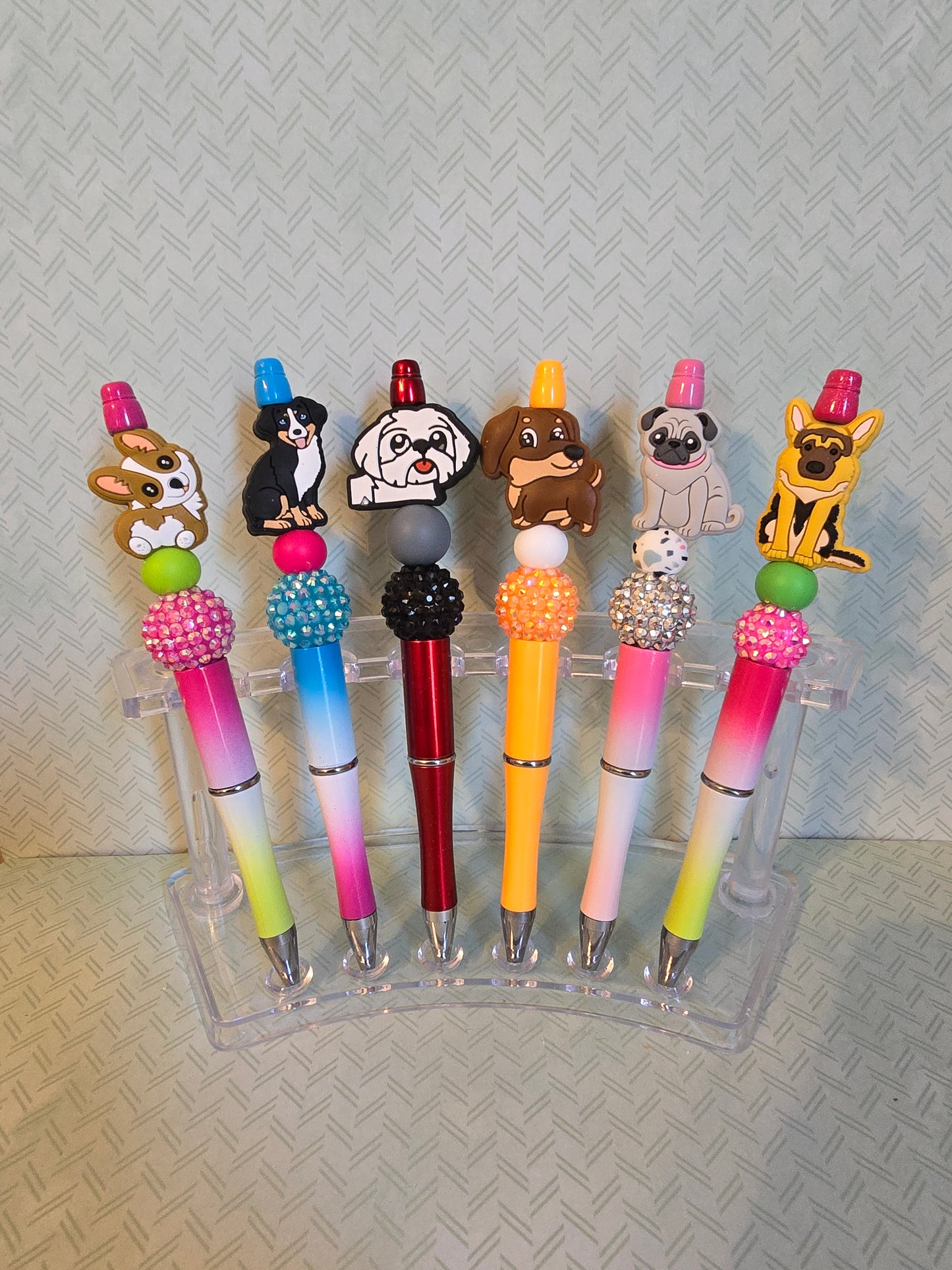 Dog Beaded Pens