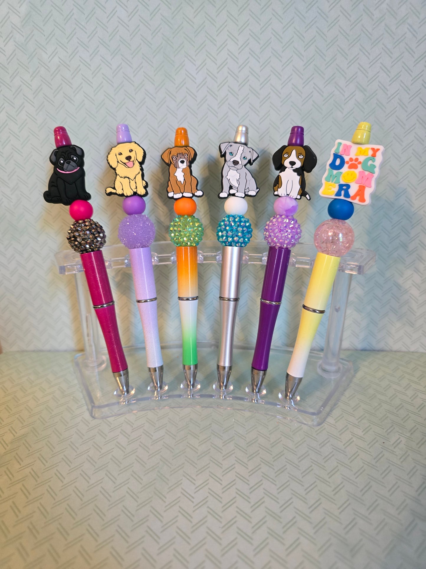 Dog Beaded Pens