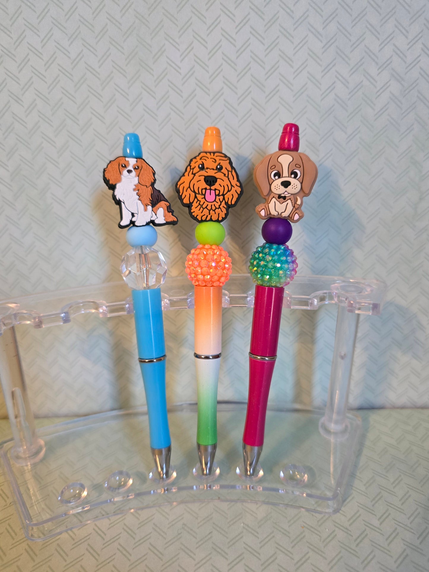 Dog Beaded Pens