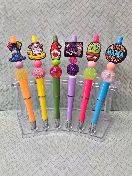 Spring Beaded Pens