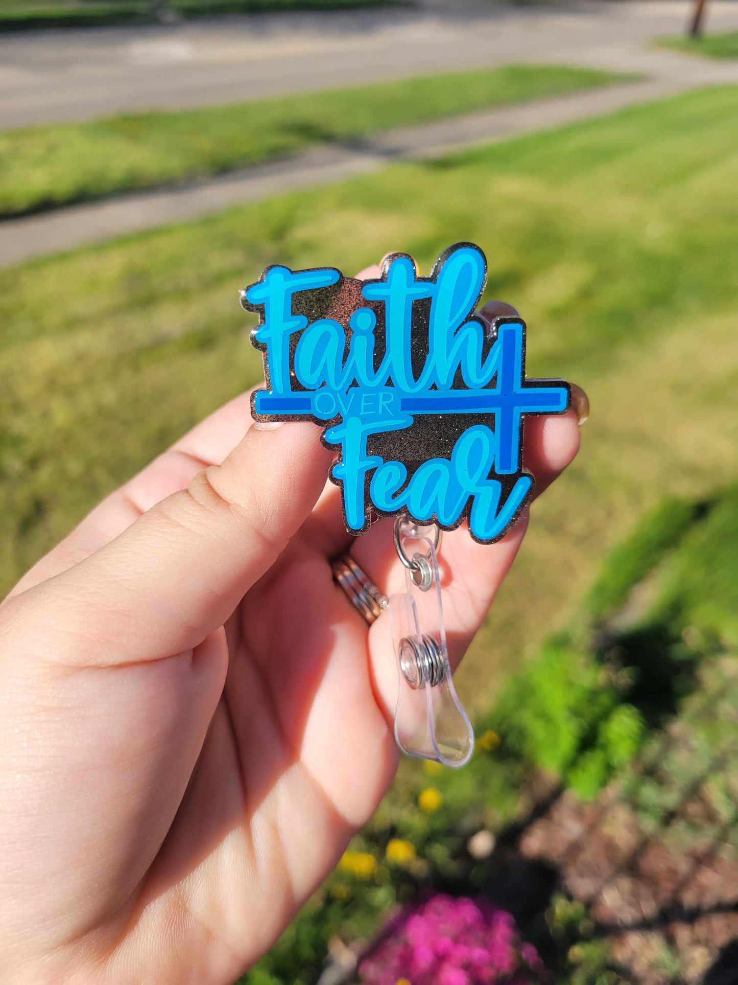 Faith Over Fear Badge Reel