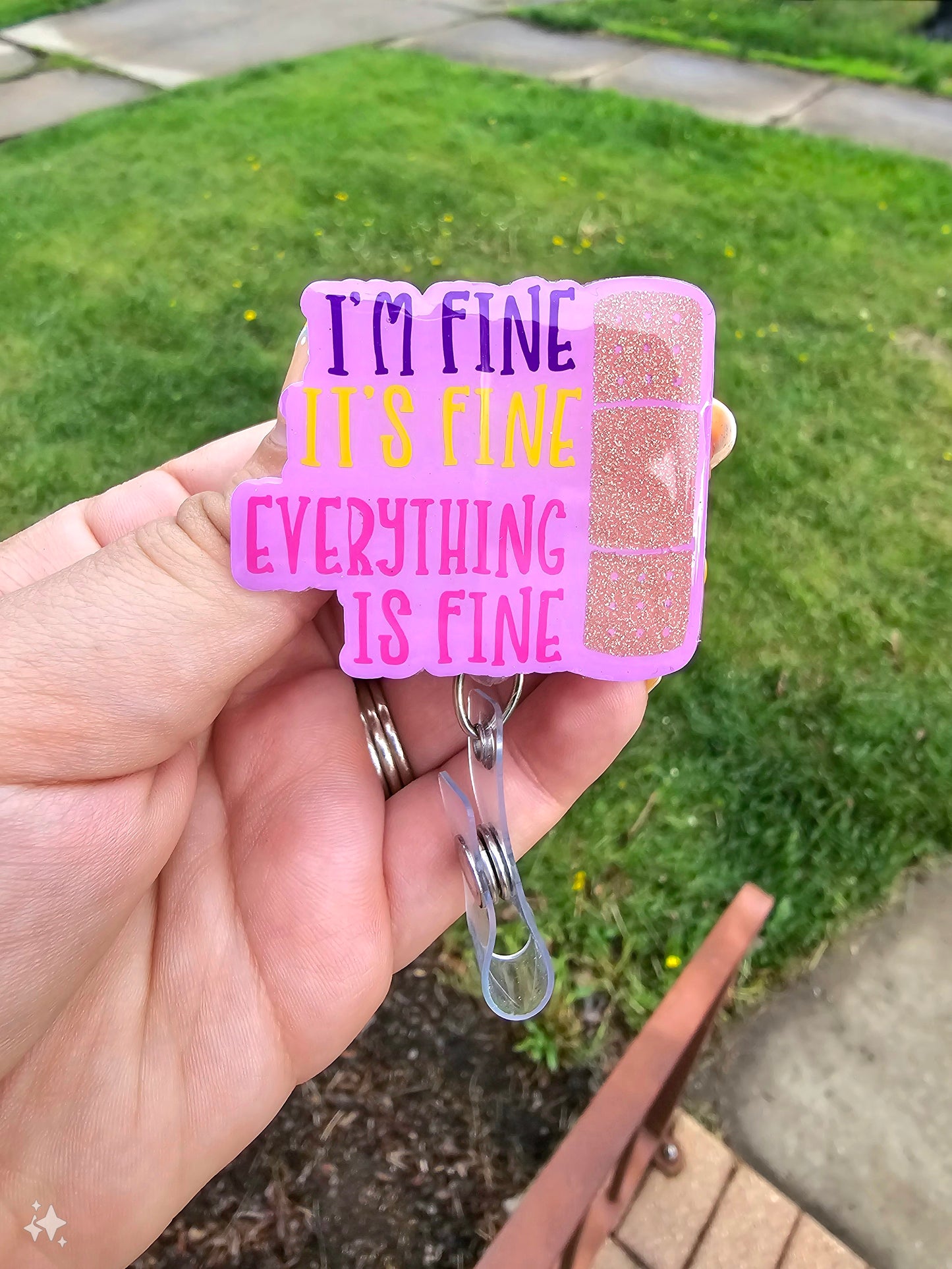 Everything's Fine Badge Reel