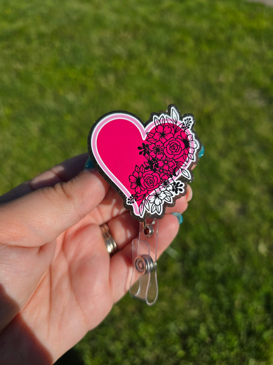 Heart Badge Reel