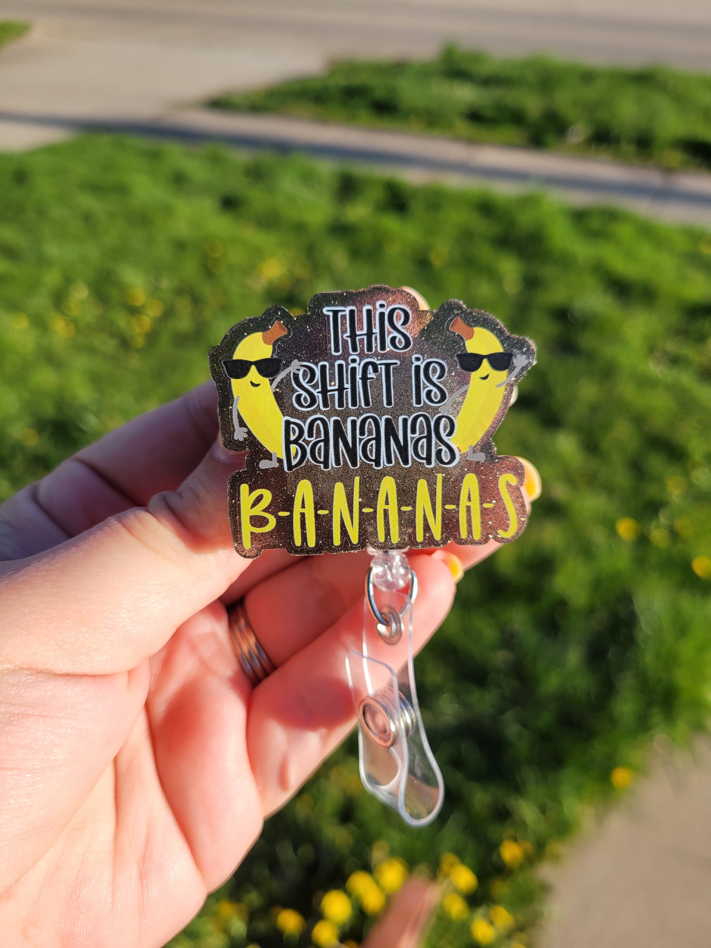 Bananas Badge Reel